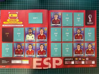Álbum Cromos Panini Mundial Qatar 2022