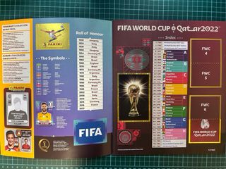 Álbum Cromos Panini Mundial Qatar 2022