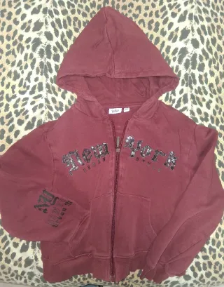 Felpa con cappuccio NY 10/11 anni