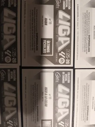 CROMOS LIGA ESTE 2025-26