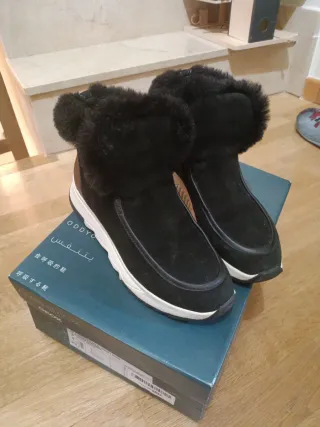 Botas de nieve Geox negras