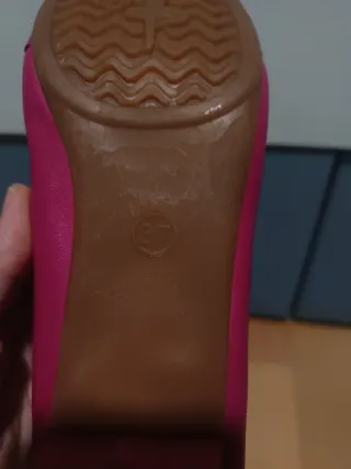 Zapatos de baile rosa fucsia talla 37