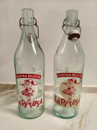 Botellas de cristal La Pitusa