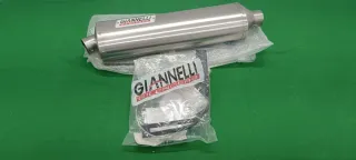 Silencioso Giannelli Ovalado Inox Homologado