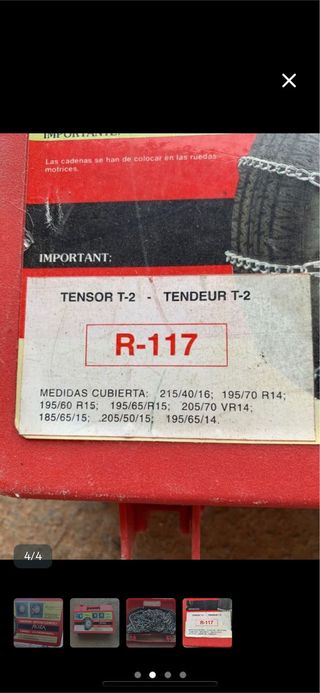 Cadenas para nieve REYZA R-117