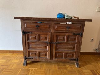 Mueble Cajonero Vintage Madera