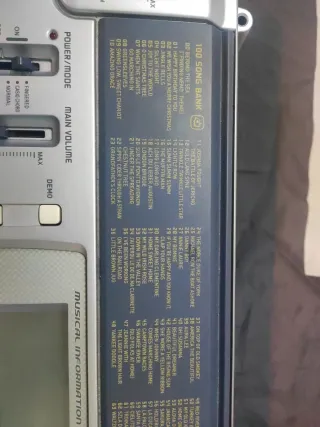 Teclado Casio 5 octavas para aprender Casio LK-110