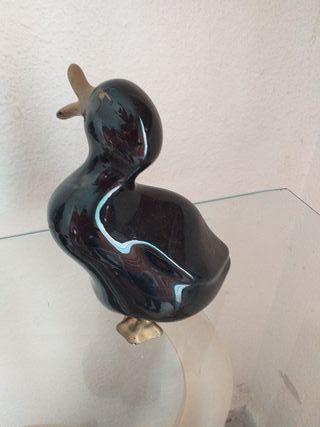 Pato cerámica antiguo