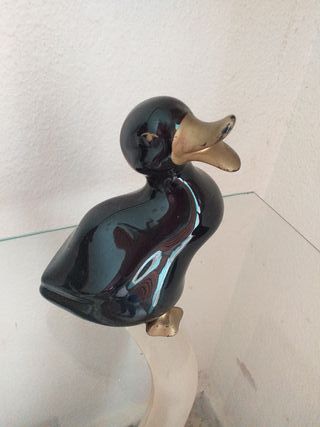 Pato cerámica antiguo