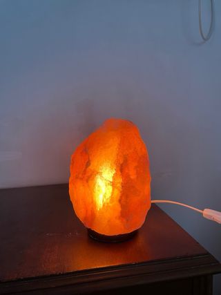 Lámpara de Sal Natural Rosa