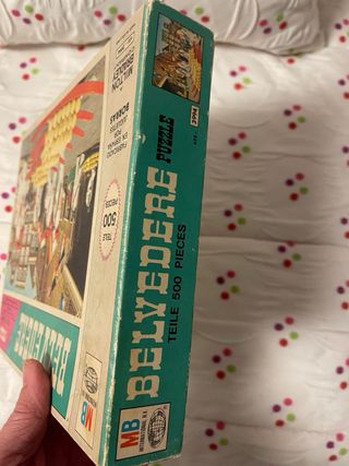 Puzzle 500 piezas Belvedere Milton Bradley