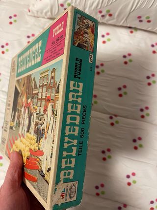 Puzzle 500 piezas Belvedere Milton Bradley