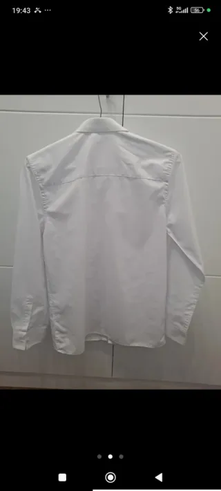 Camisa niño M&S blanca, talla 13/14 años