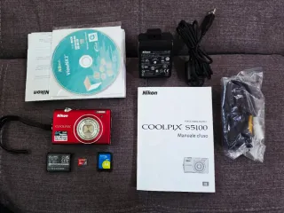 Fotocamera Nikon Coolpix S5100 - nuova - completa