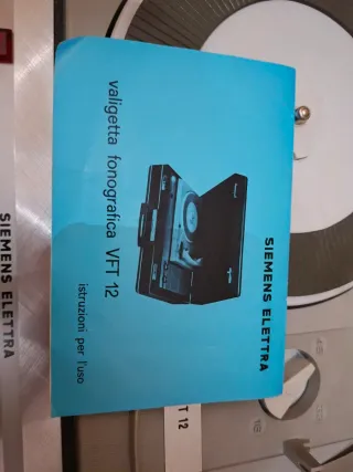Giradischi Valigetta Siemens VFT 12