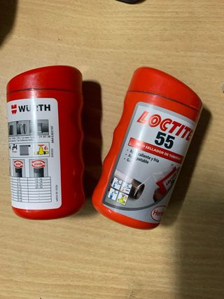 Hilo sellador juntas fontanería Loctite 55