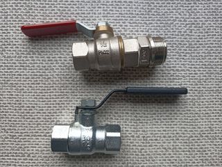 2 Válvulas de bola 1/2 pulgada