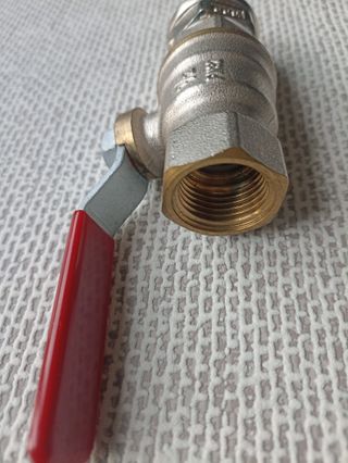 2 Válvulas de bola 1/2 pulgada