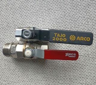 2 Válvulas de bola 1/2 pulgada