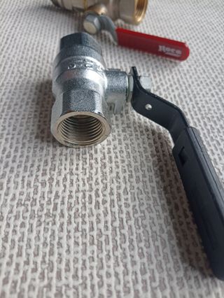 2 Válvulas de bola 1/2 pulgada