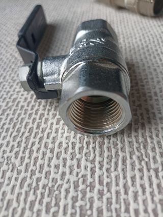 2 Válvulas de bola 1/2 pulgada