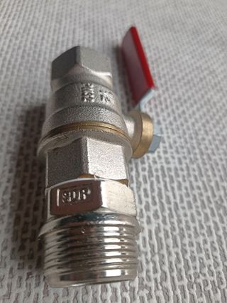 2 Válvulas de bola 1/2 pulgada