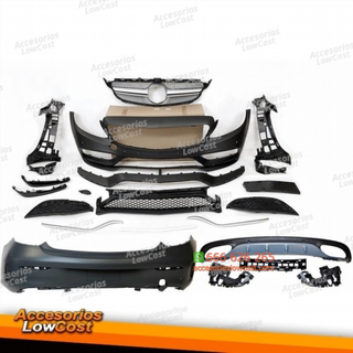 Kit De Carrocería Mercedes W205 2014-2018 Coupe L