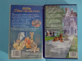 La Dama y el Vagabundo VHS + La Dama y el Vagabund