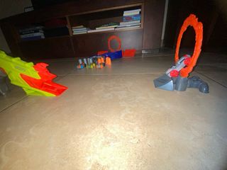 Lanzador Nerf de Coches y Accesorios