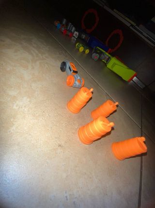 Lanzador Nerf de Coches y Accesorios