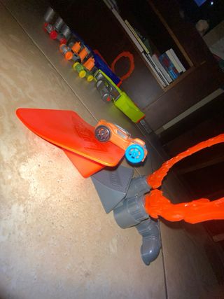 Lanzador Nerf de Coches y Accesorios