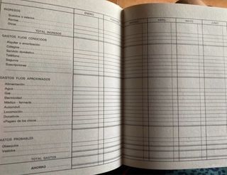 Agenda del Ama de Casa 1979 Monte de Piedad Madrid