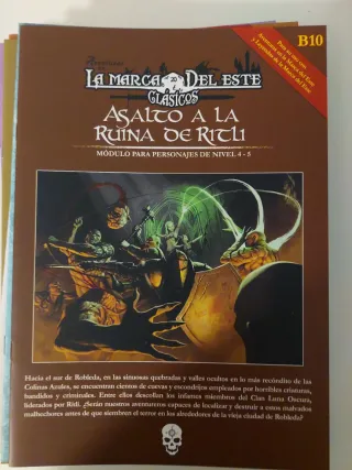 Aventuras en la Marca del este y suplementos