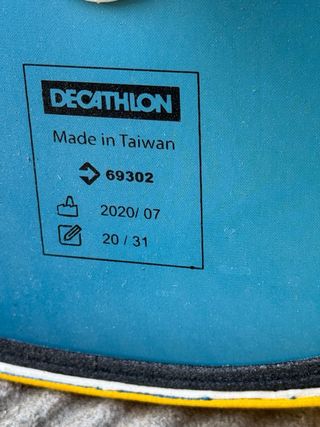 Tabla de surf Olaian azul para iniciación