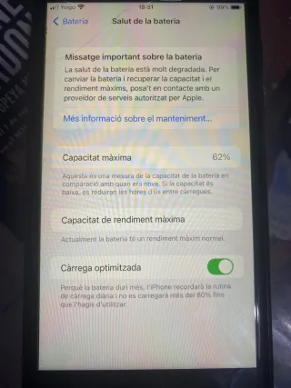 iPhone 7 Plus 256GB Negro, no hay cargador