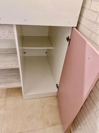 Conjunto infantil Cama Alta + Escritorio + Armario