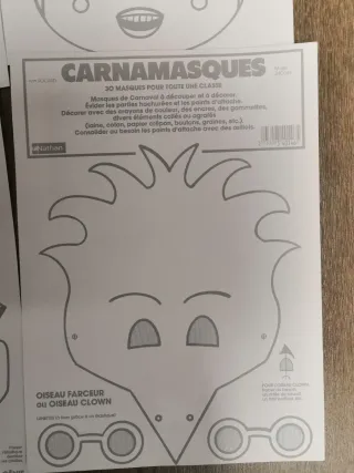 15 Máscaras Manualidades Carnaval Nathan