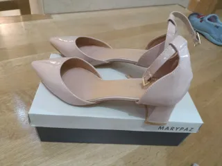Zapatos de salón Mary Paz beige/rosa