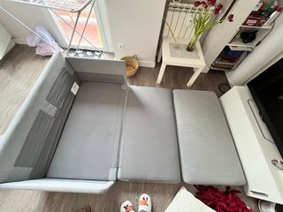 Sofá Cama 2 Plazas IKEA Gris