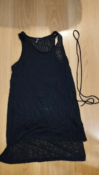 Camiseta/vestido playa H&M transparente