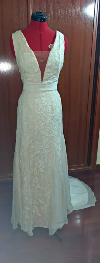 Vestido de Novia Hecho a Mano