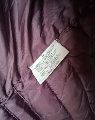 Giubbotto trapuntino donna viola