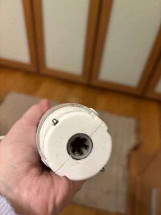 Batidora de mano Philips (parte superior).