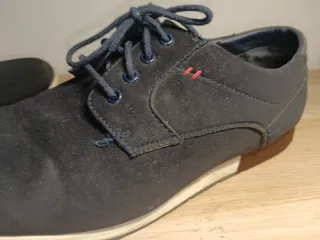 Zapatos de ante sport con cordones