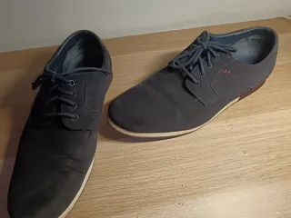 Zapatos de ante sport con cordones