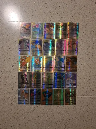Lote de 25 Cartas Pokémon