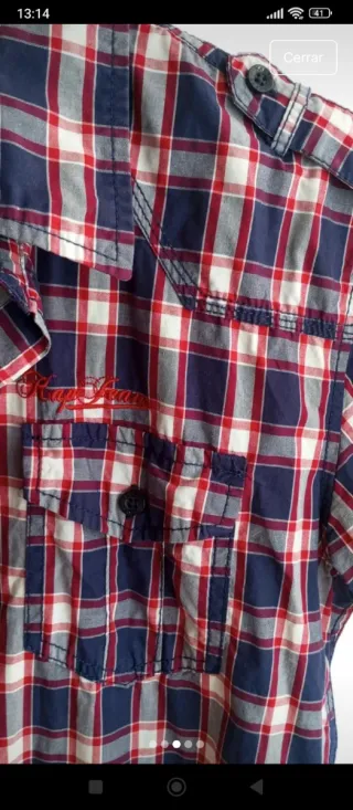 Camisa de verano a cuadros