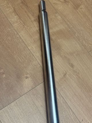 Tija Brompton Estándar 54cm Plata