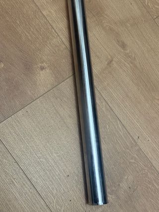 Tija Brompton Estándar 54cm Plata