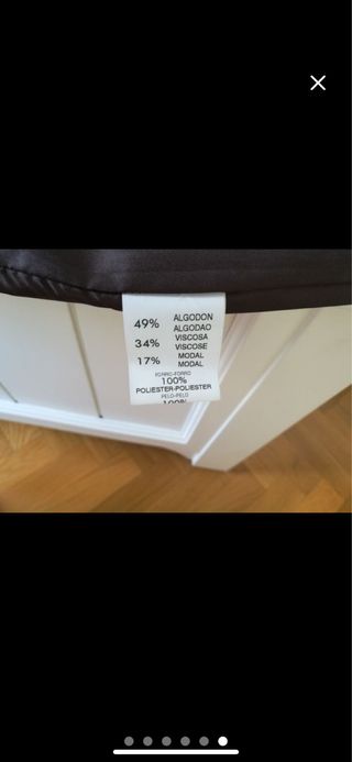 Vestido de fiesta tirantes tejidopunto negro plata